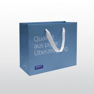 papiertaschen mit baumwollband, papiertaschen kleinmenge